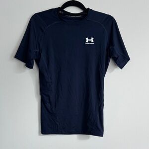 Under Armour Navy Short Sleeve Tee Size M